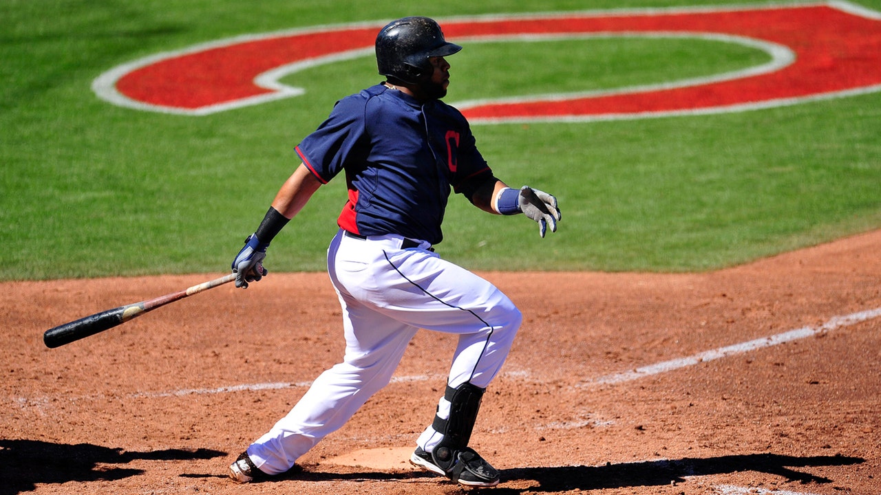 Santana homers for Indians in 12-7 win over Padres